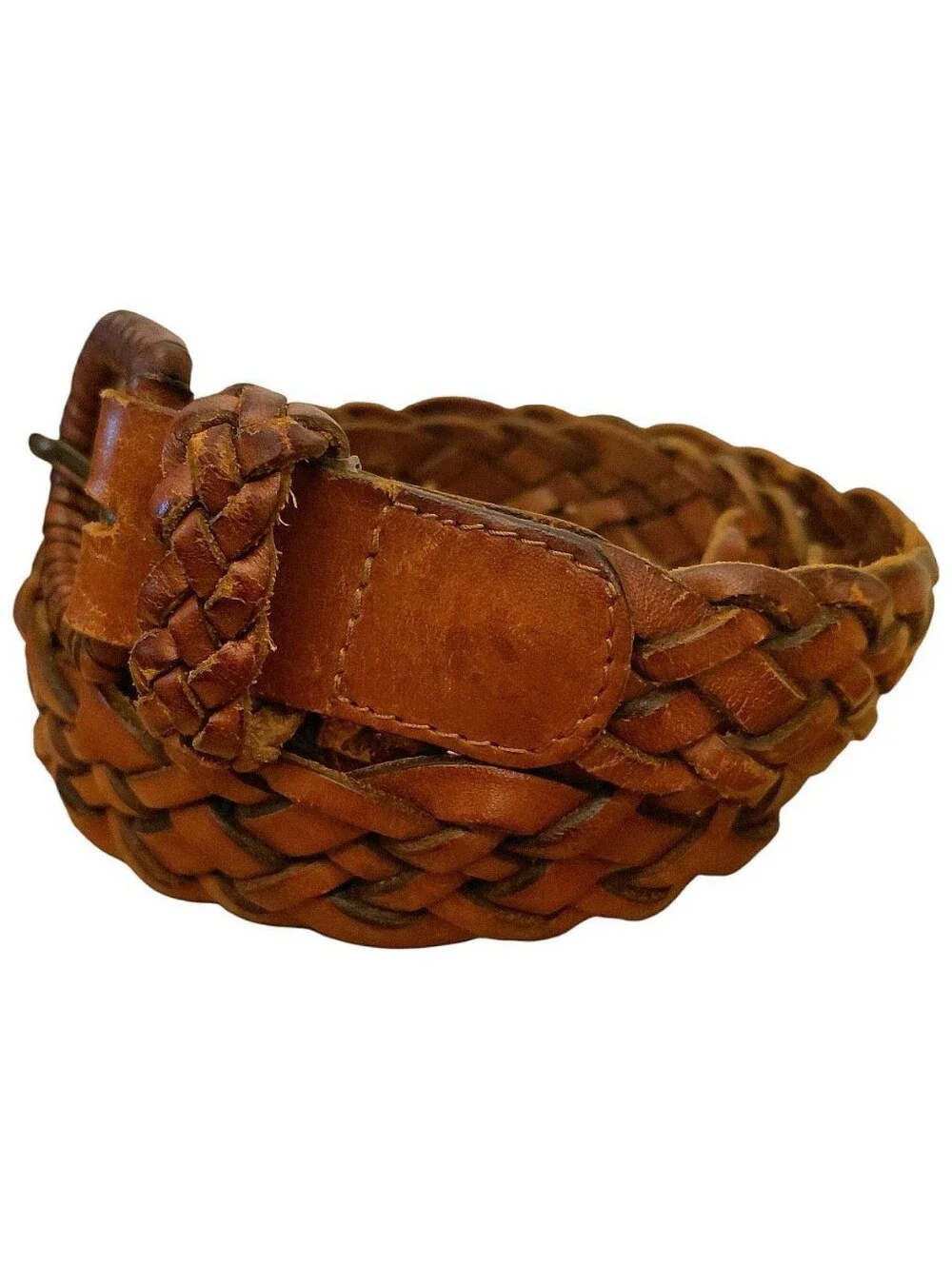 Bohemian Style Woven Braided Leather Belt